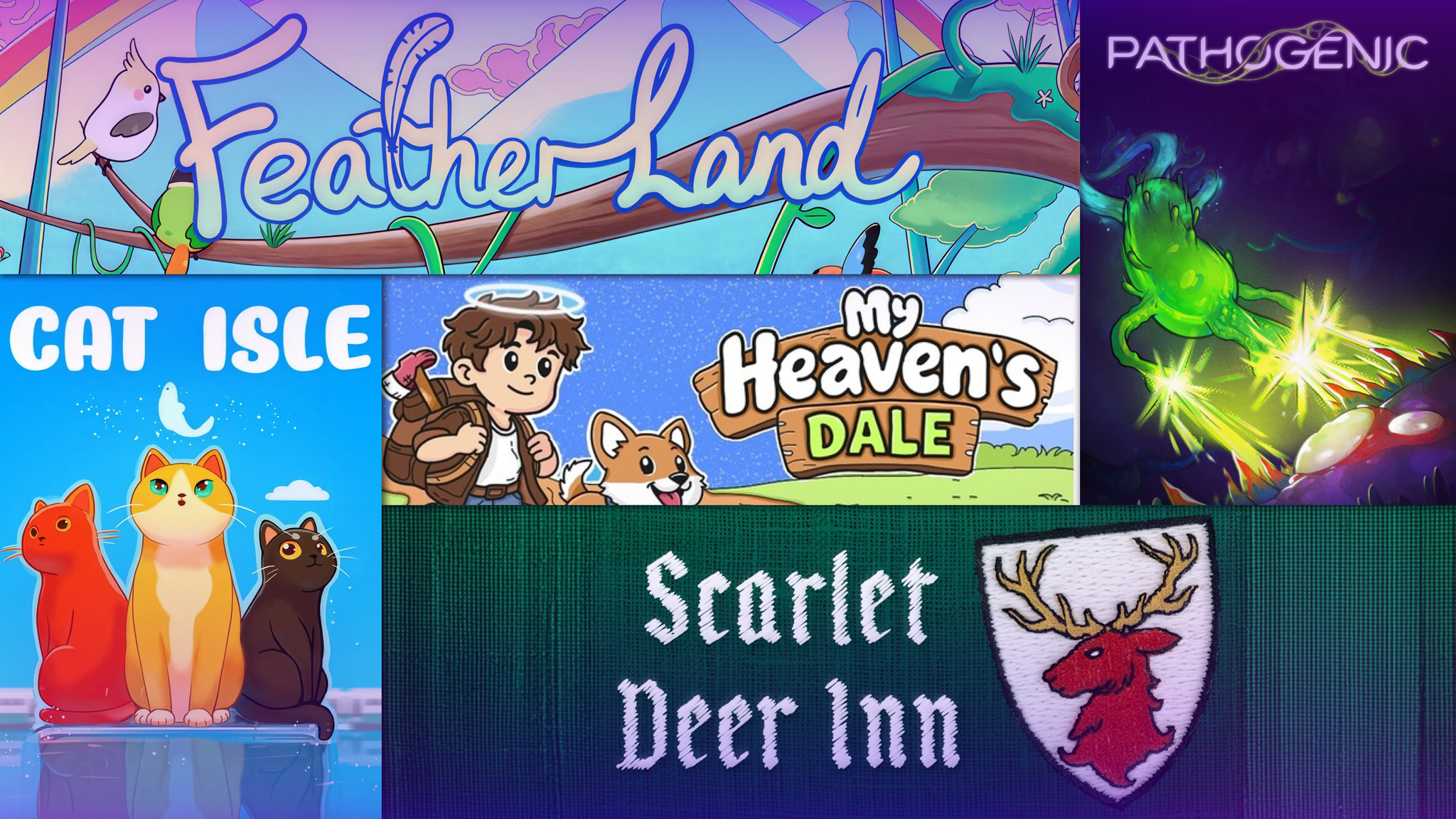 The Mega Cat-alogue: 5 New Steam Games to Play (July Week 4)