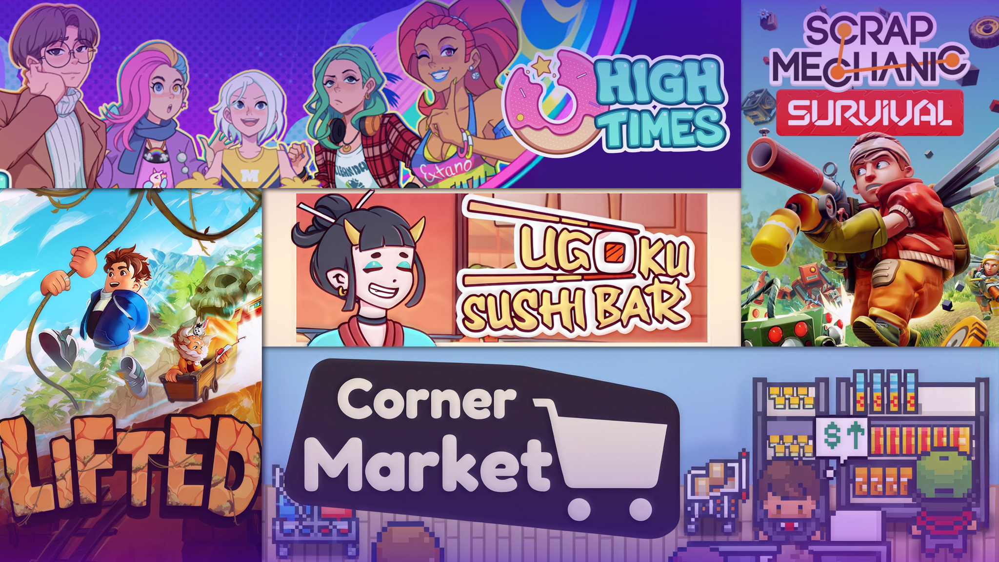 The Mega Cat-alogue: 5 New Steam Games to Play (July Week 5)