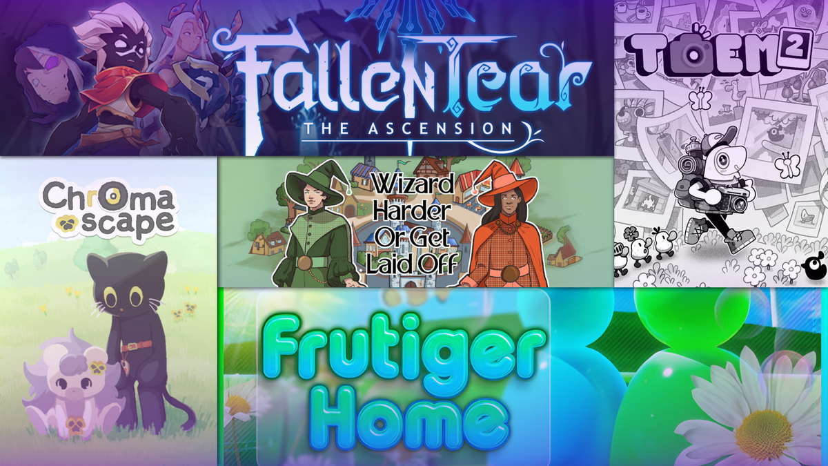 The Mega Cat-alogue: 5 New Steam Games to Play (September Week 5)