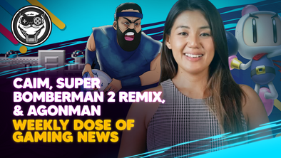 WEEKLY DOSE OF GAMING NEWS: Caim, Super Bomberman 2 Remix, and Agonman