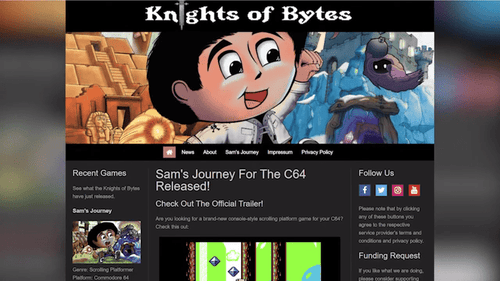 Weekly Dose of Gaming News - Sam's Journey for the NES - Mega Cat Studios, Inc.