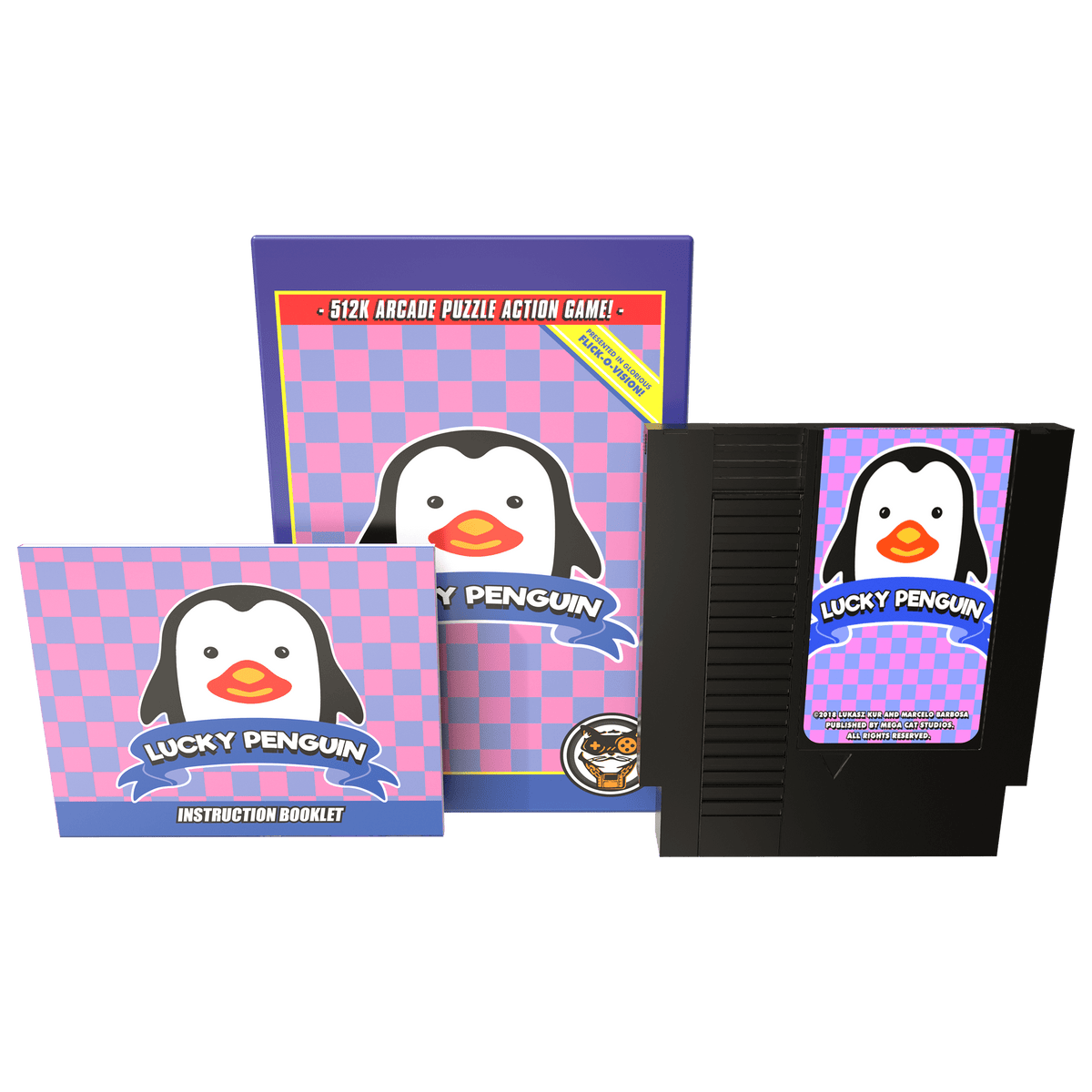 Lucky Penguin Mega Cat Studios Inc