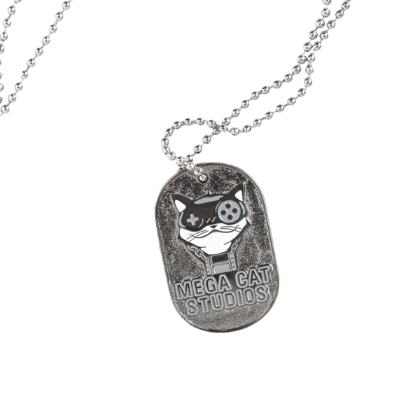 Mega Cat Studios Dog Tag Necklace