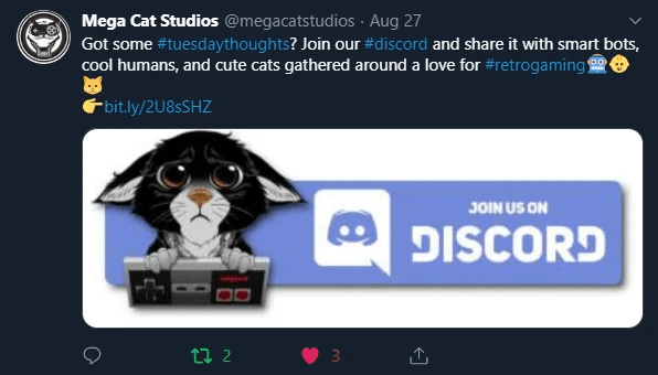 Building A Discord, Part 5 - Retaining Members - Mega Cat Studios, Inc.