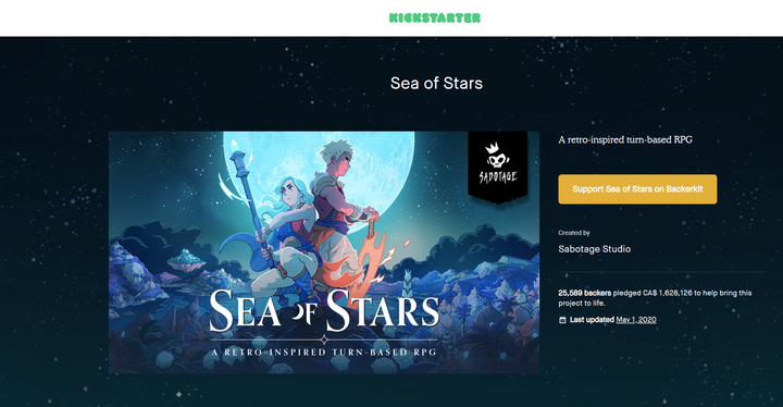 Sea of Stars  Streamer Kit - Sabotage Studio