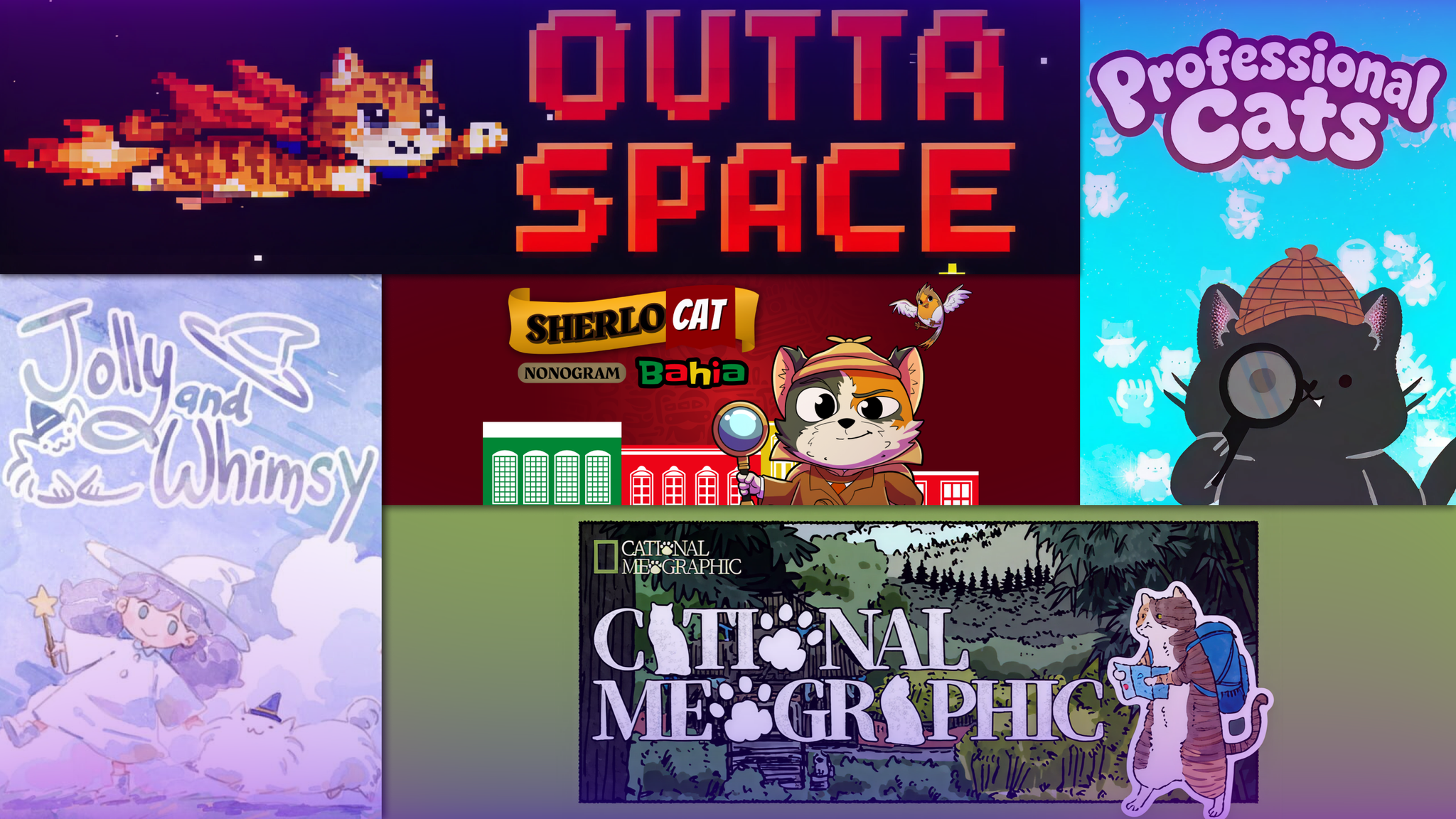 The Mega Cat-alogue: 5 New Steam Games to Play (July Week 1)