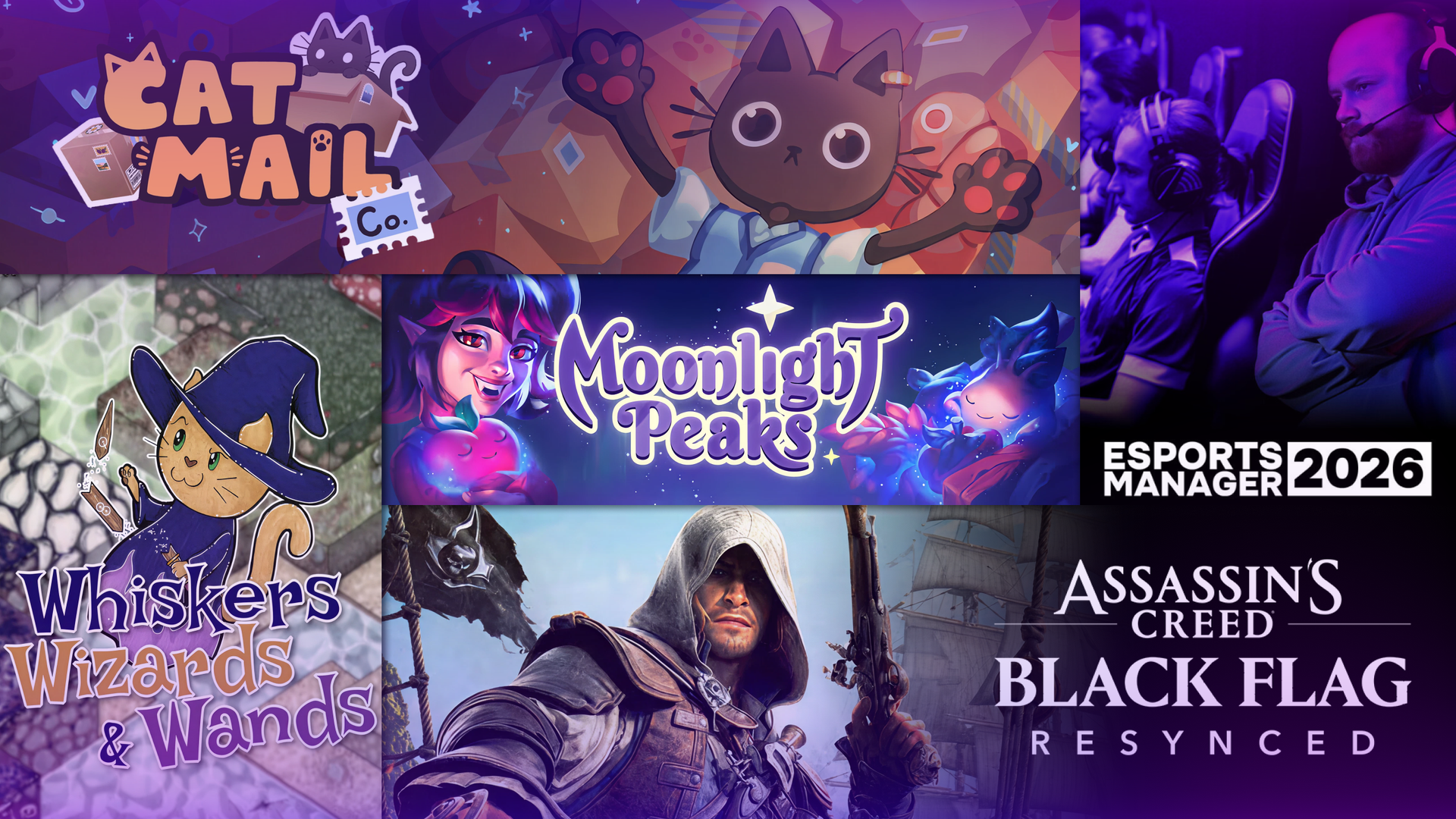 The Mega Cat-alogue: 5 New Steam Games to Play (July Week 2)