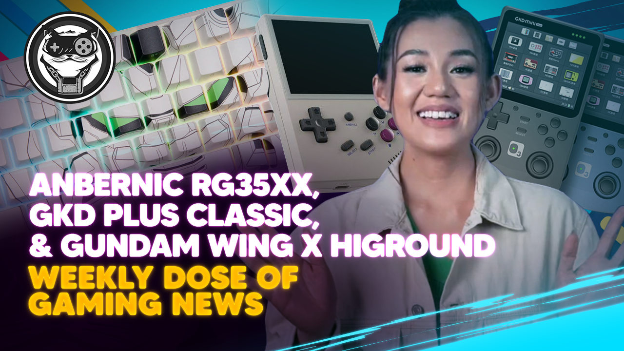 WEEKLY DOSE OF GAMING NEWS: Anbernic RG35XX, GKD Plus Classic, & Gundam Wing x Higround