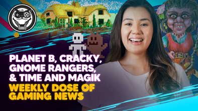 WEEKLY DOSE OF GAMING NEWS: Planet B, Cracky, Gnome Ranger and Time Magik