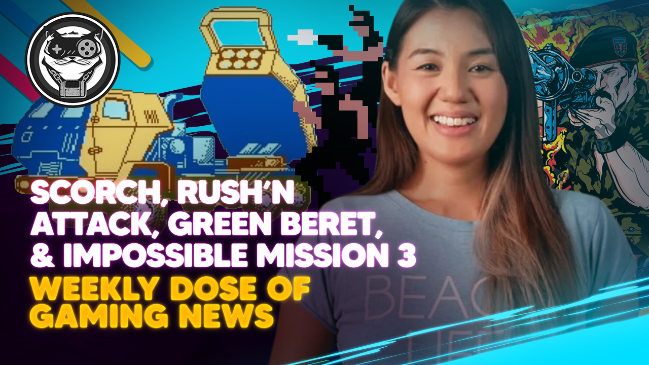 WEEKLY DOSE OF GAMING NEWS: Scorch, Green Beret, and Impossible Mission 3