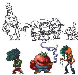 Enemy Design 101 - Apeel's Court - Mega Cat Studios, Inc.