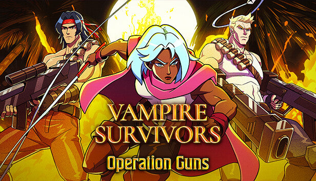 When Worlds Collide: Vampire Survivors Meets Contra