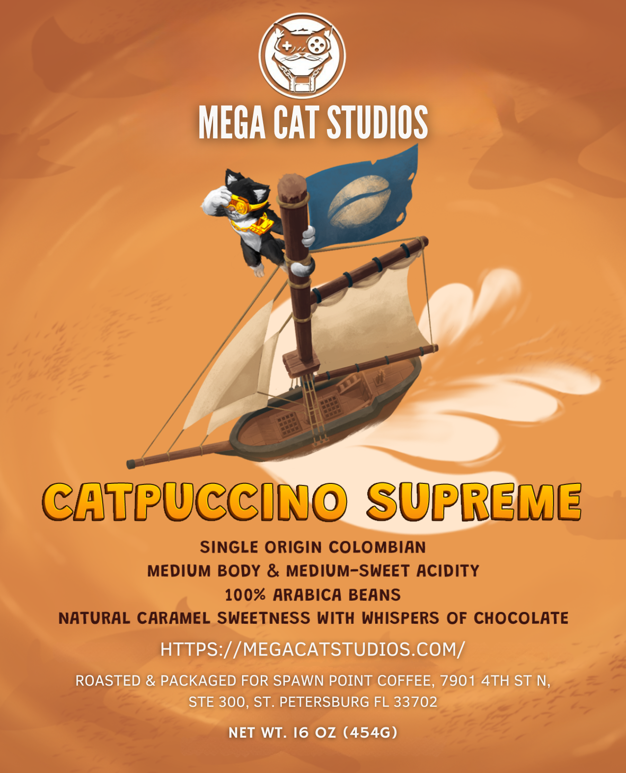 Catpuccino Supreme | Single Origin Colombian Coffee
