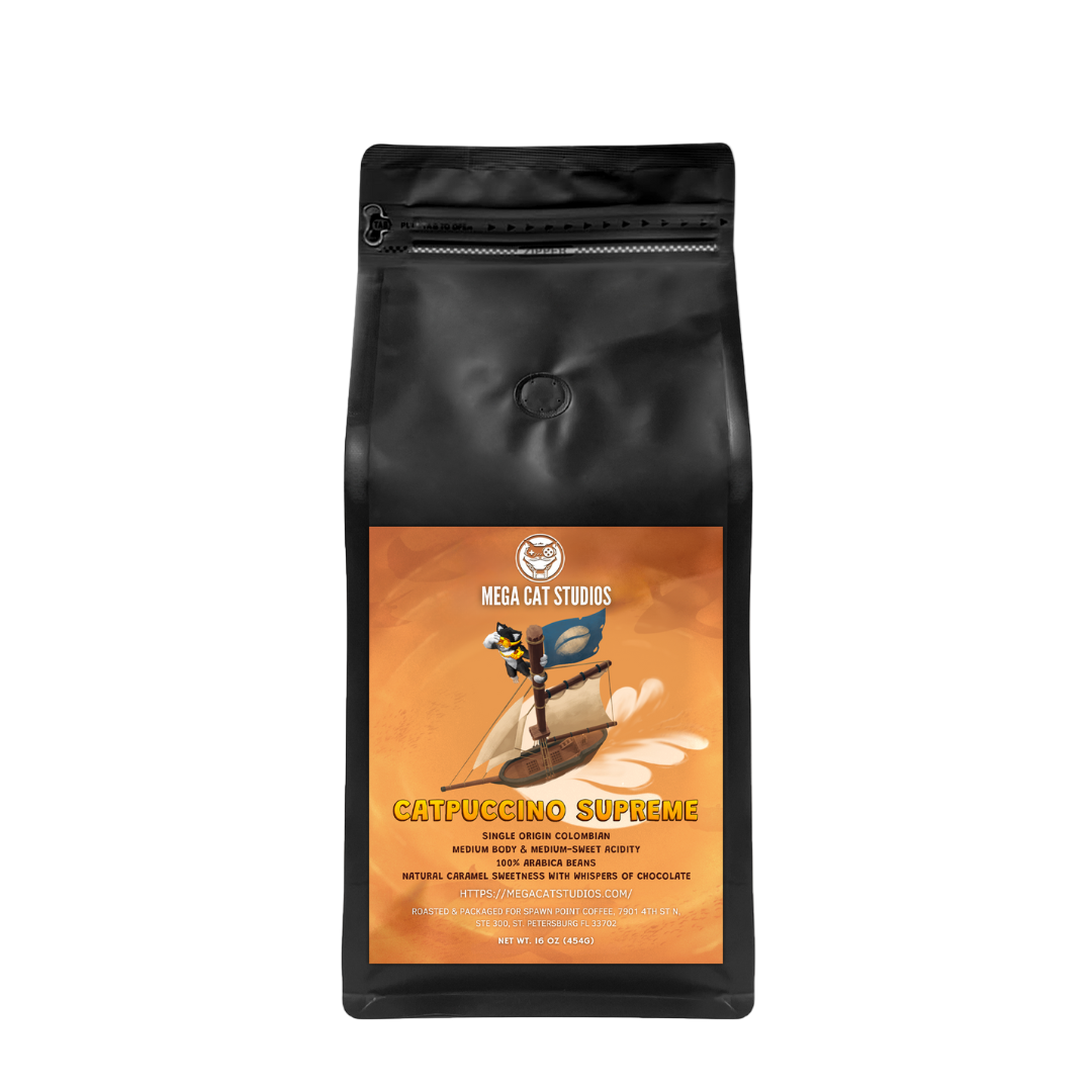 Catpuccino Supreme | Single Origin Colombian Decaffeinated Coffee