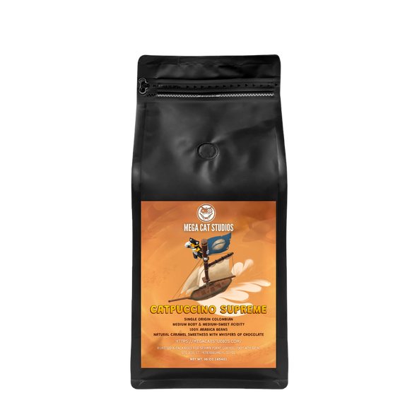 Catpuccino Supreme | Single Origin Colombian Decaffeinated Coffee