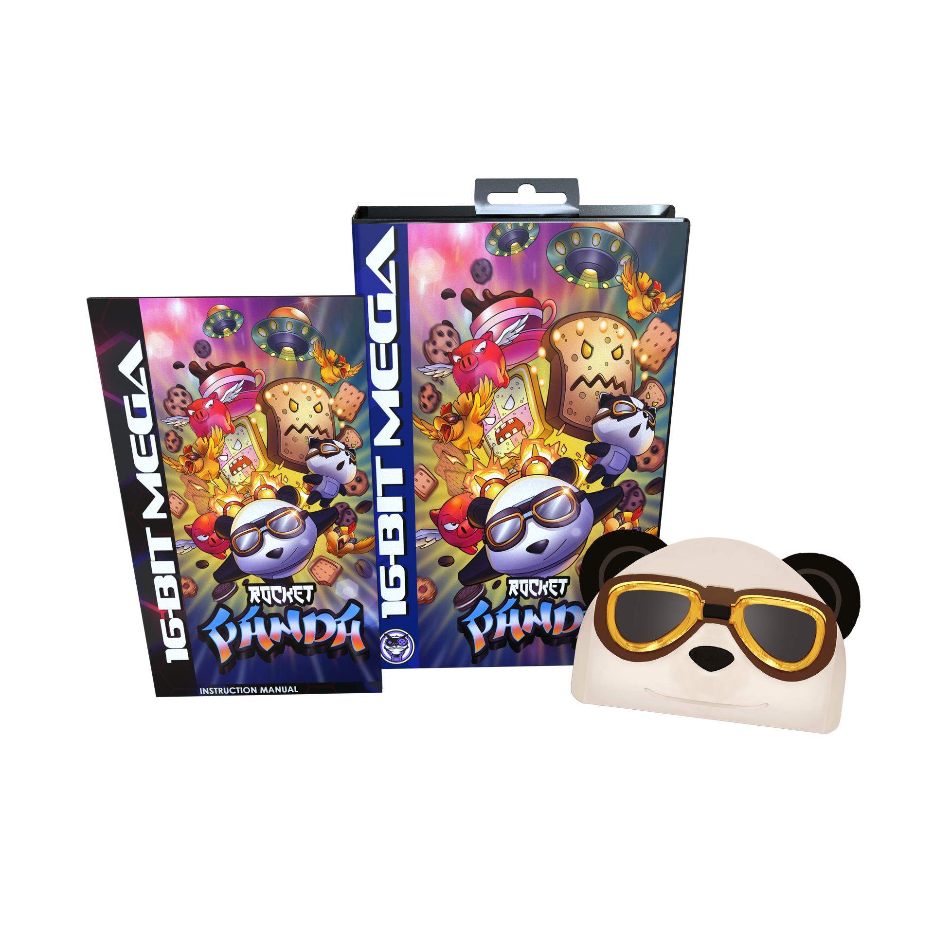 Limited Edition Rocket Panda - Mega Cat Studios, Inc.