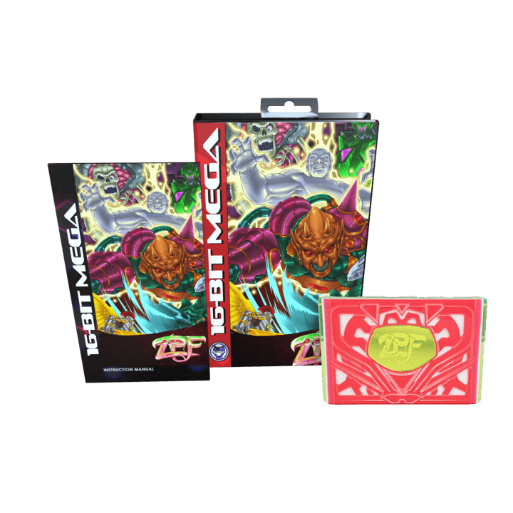 ZPF - Limited Edition SEGA Mega Drive + Genesis Cartridge – Mega ZPF - Limited Edition SEGA Mega Drive + Genesis Cartridge – Mega
