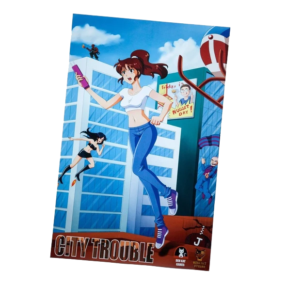 Limited Edition City Trouble - Mega Cat Studios, Inc.